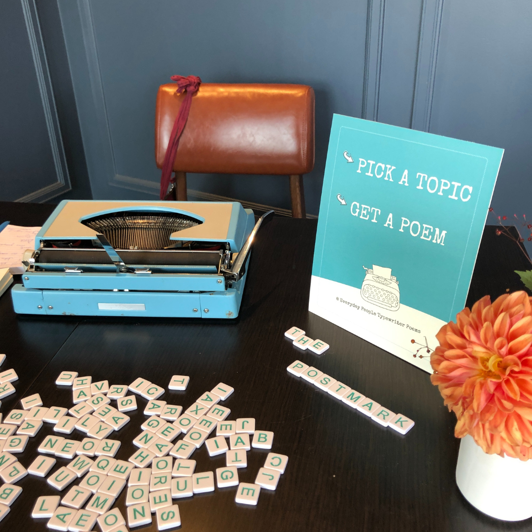 Typewriter Poetry, Setup Options – Everyday People Typewriter Poems