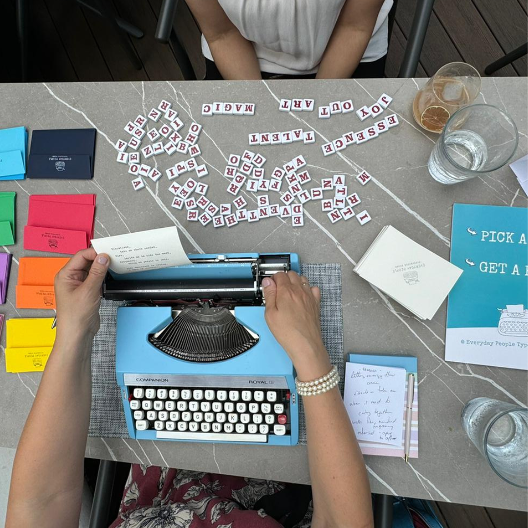 Typewriter Poetry, Setup Options – Everyday People Typewriter Poems