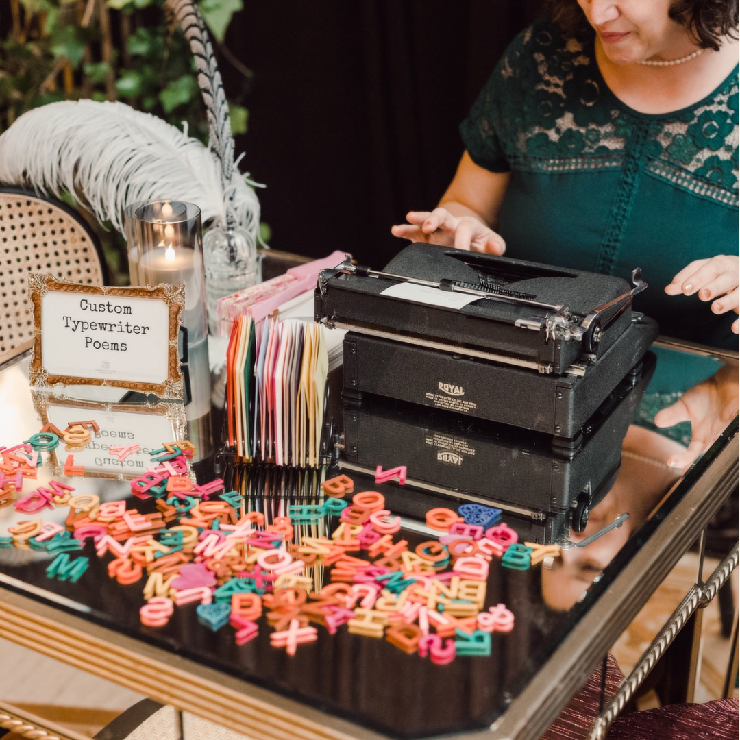 Typewriter Poetry, Setup Options – Everyday People Typewriter Poems